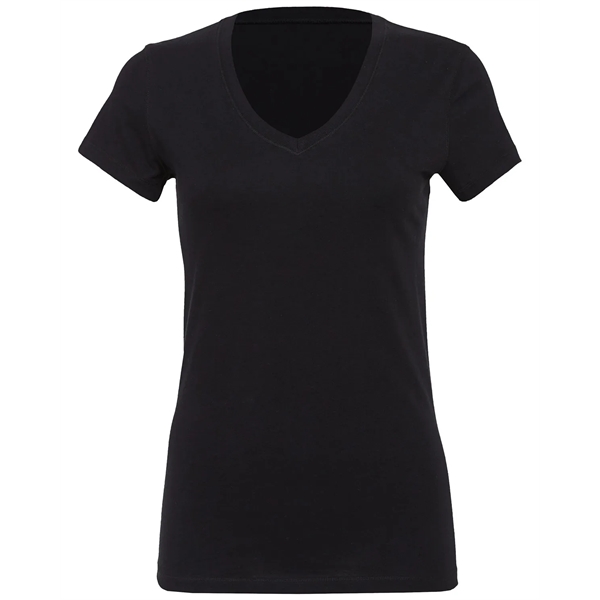 Bella + Canvas Ladies' Jersey Short-Sleeve V-Neck T-Shirt - Bella + Canvas Ladies' Jersey Short-Sleeve V-Neck T-Shirt - Image 96 of 113