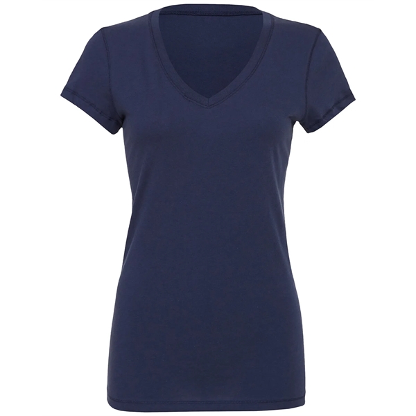 Bella + Canvas Ladies' Jersey Short-Sleeve V-Neck T-Shirt - Bella + Canvas Ladies' Jersey Short-Sleeve V-Neck T-Shirt - Image 102 of 113