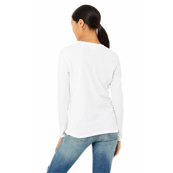 Bella + Canvas Ladies' Jersey Long-Sleeve T-Shirt - Bella + Canvas Ladies' Jersey Long-Sleeve T-Shirt - Image 32 of 68