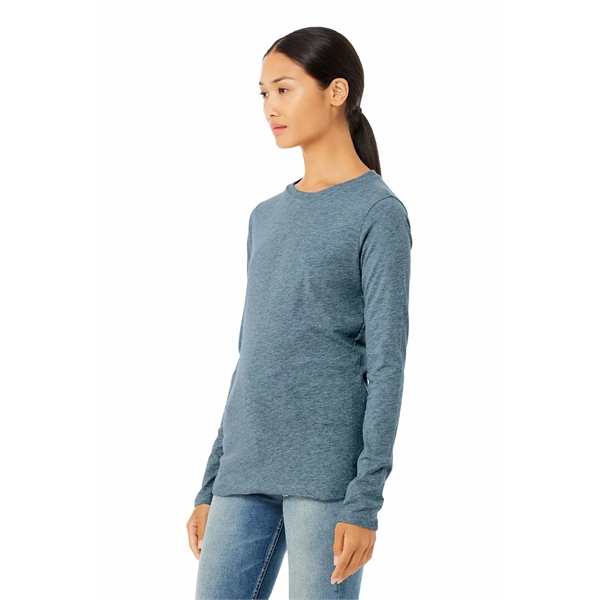 Bella + Canvas Ladies' Jersey Long-Sleeve T-Shirt - Bella + Canvas Ladies' Jersey Long-Sleeve T-Shirt - Image 58 of 68