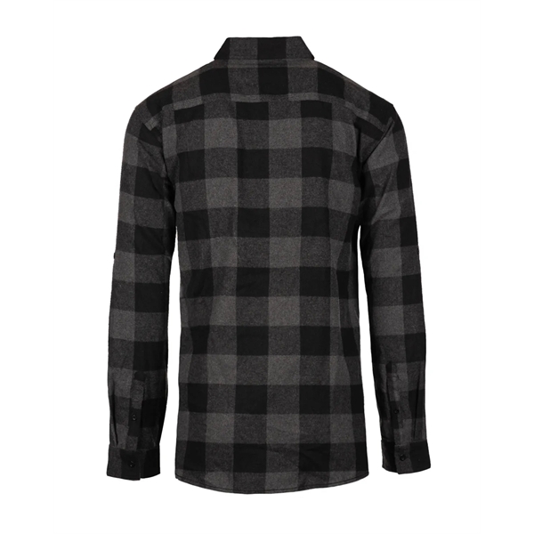 Burnside Men's Plaid Flannel Shirt - Burnside Men's Plaid Flannel Shirt - Image 122 of 138