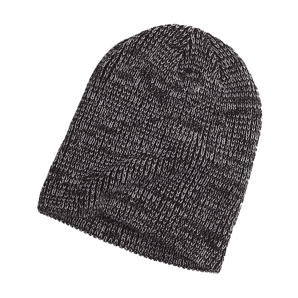 Big Accessories Ribbed Marled Beanie - Big Accessories Ribbed Marled Beanie - Image 5 of 7