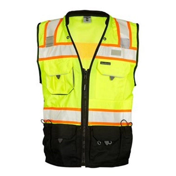 Kishigo Premium Black Series® Surveyors Vest - Kishigo Premium Black Series® Surveyors Vest - Image 6 of 9