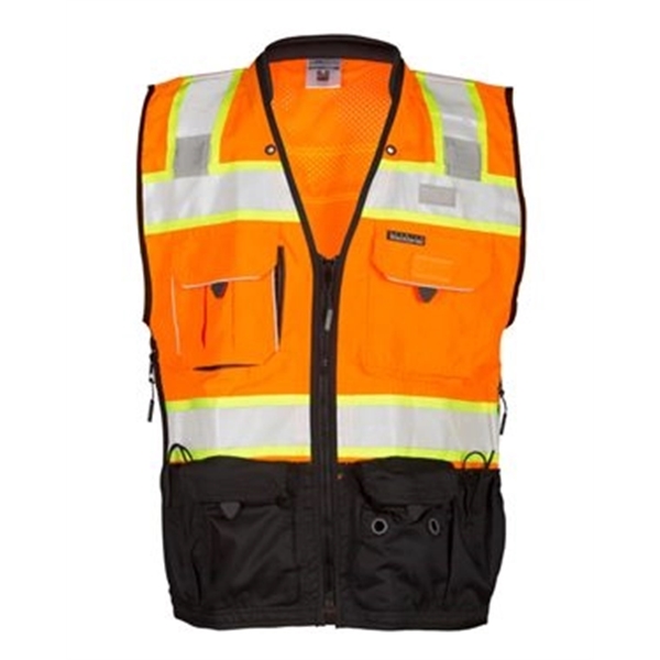 Kishigo Premium Black Series® Surveyors Vest - Kishigo Premium Black Series® Surveyors Vest - Image 2 of 9