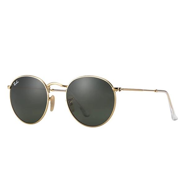 Ray-Ban Round Metal Sunglasses - Ray-Ban Round Metal Sunglasses - Image 0 of 2