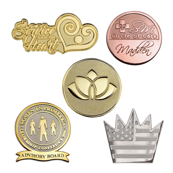 Custom Lapel Pins, Sandblast & Polished Finish - Custom Lapel Pins, Sandblast & Polished Finish - Image 15 of 15