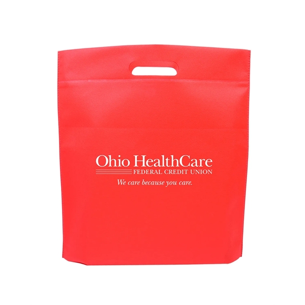 Prime Line Die Cut Handle Trade Show Non-Woven Tote - Prime Line Die Cut Handle Trade Show Non-Woven Tote - Image 2 of 3