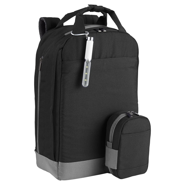 Prime Line Essex Laptop Backpack - Prime Line Essex Laptop Backpack - Image 8 of 14