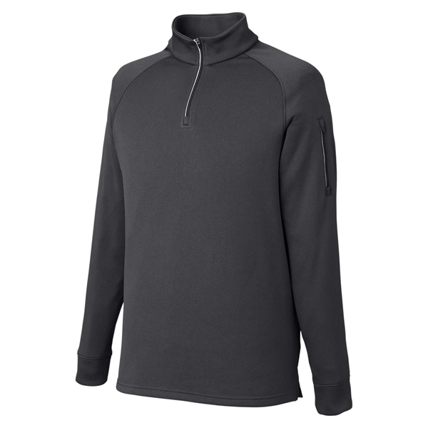 CORE365 Unisex Fusion ChromaSoft™ Fleece Quarter-Zip - CORE365 Unisex Fusion ChromaSoft™ Fleece Quarter-Zip - Image 13 of 23