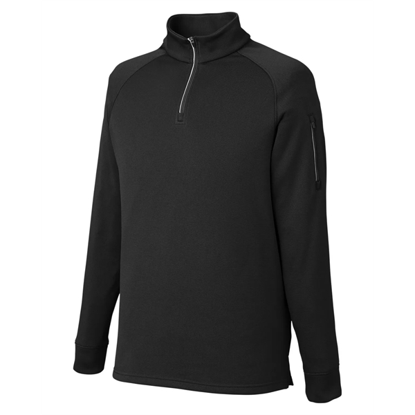 CORE365 Unisex Fusion ChromaSoft™ Fleece Quarter-Zip - CORE365 Unisex Fusion ChromaSoft™ Fleece Quarter-Zip - Image 18 of 23