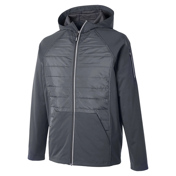 CORE365 Unisex Techno Lite Hybrid Hooded Jacket - CORE365 Unisex Techno Lite Hybrid Hooded Jacket - Image 13 of 23