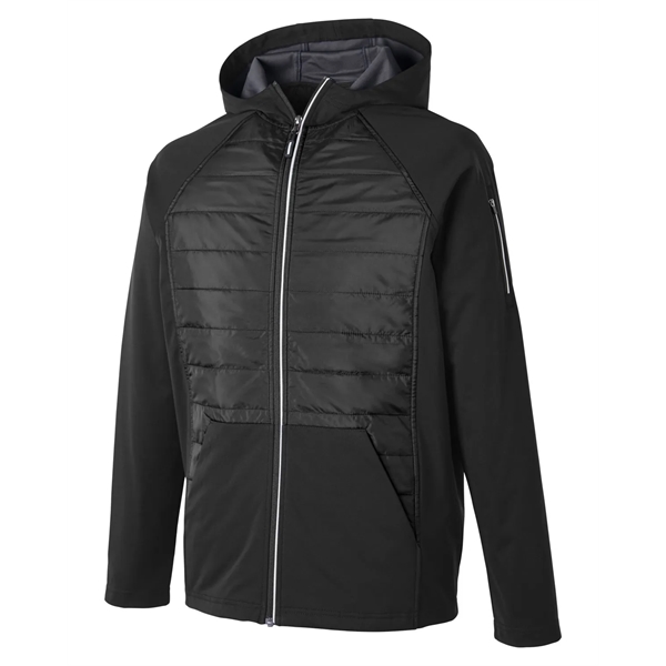 CORE365 Unisex Techno Lite Hybrid Hooded Jacket - CORE365 Unisex Techno Lite Hybrid Hooded Jacket - Image 18 of 23