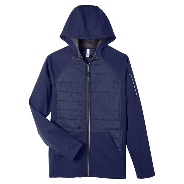 CORE365 Unisex Techno Lite Hybrid Hooded Jacket - CORE365 Unisex Techno Lite Hybrid Hooded Jacket - Image 21 of 23