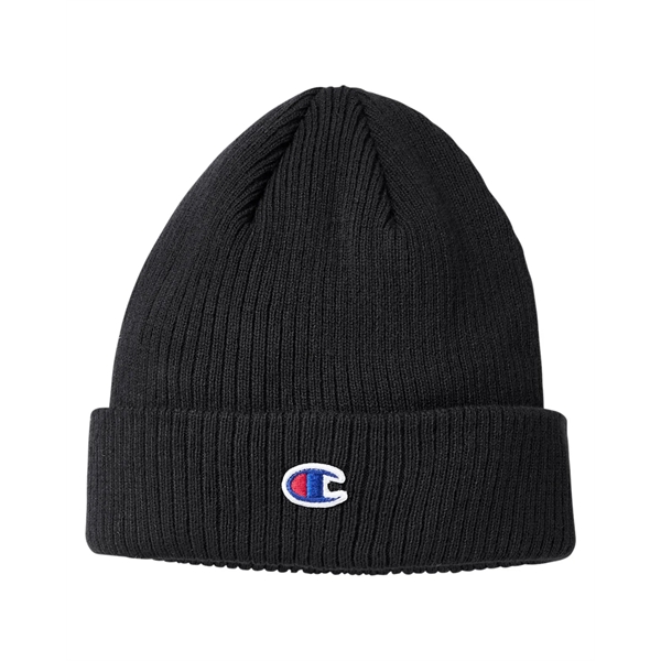 Champion Cuff Beanie With Patch - Champion Cuff Beanie With Patch - Image 3 of 8