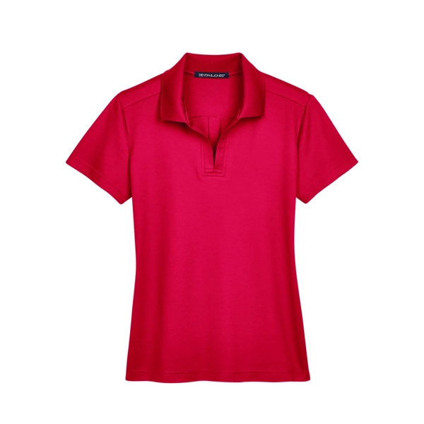 Devon & Jones CrownLux Performance® Ladies' Plaited Polo - Devon & Jones CrownLux Performance® Ladies' Plaited Polo - Image 106 of 119