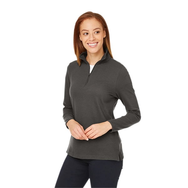 Devon & Jones New Classics® Ladies' Performance Quarter-Zip - Devon & Jones New Classics® Ladies' Performance Quarter-Zip - Image 15 of 39