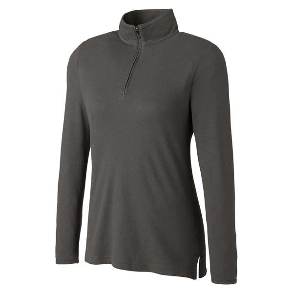 Devon & Jones New Classics® Ladies' Performance Quarter-Zip - Devon & Jones New Classics® Ladies' Performance Quarter-Zip - Image 19 of 39