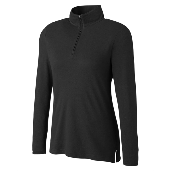 Devon & Jones New Classics® Ladies' Performance Quarter-Zip - Devon & Jones New Classics® Ladies' Performance Quarter-Zip - Image 29 of 39