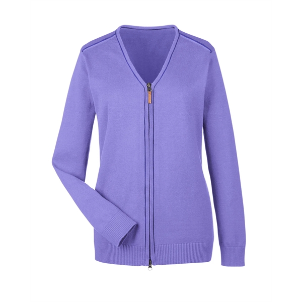 Devon & Jones Ladies' Manchester Fully-Fashioned Full-Zip... - Devon & Jones Ladies' Manchester Fully-Fashioned Full-Zip... - Image 25 of 27