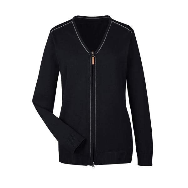 Devon & Jones Ladies' Manchester Fully-Fashioned Full-Zip... - Devon & Jones Ladies' Manchester Fully-Fashioned Full-Zip... - Image 26 of 27