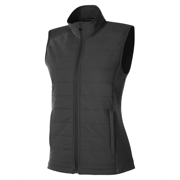 Devon & Jones New Classics® Ladies' Charleston Hybrid Vest - Devon & Jones New Classics® Ladies' Charleston Hybrid Vest - Image 13 of 23