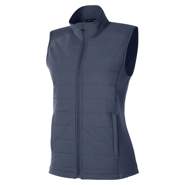 Devon & Jones New Classics® Ladies' Charleston Hybrid Vest - Devon & Jones New Classics® Ladies' Charleston Hybrid Vest - Image 23 of 23