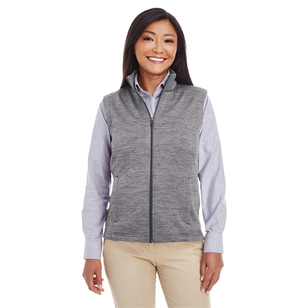 Devon & Jones Ladies' Newbury Melange Fleece Vest - Devon & Jones Ladies' Newbury Melange Fleece Vest - Image 0 of 23