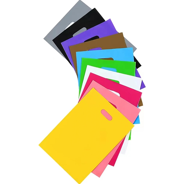 Die Cut Handle Plastic Bags - Die Cut Handle Plastic Bags - Image 1 of 1