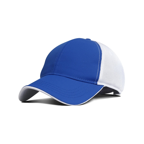 Fahrenheit Performance Pearl Nylon Mesh Back Cap - Fahrenheit Performance Pearl Nylon Mesh Back Cap - Image 4 of 5