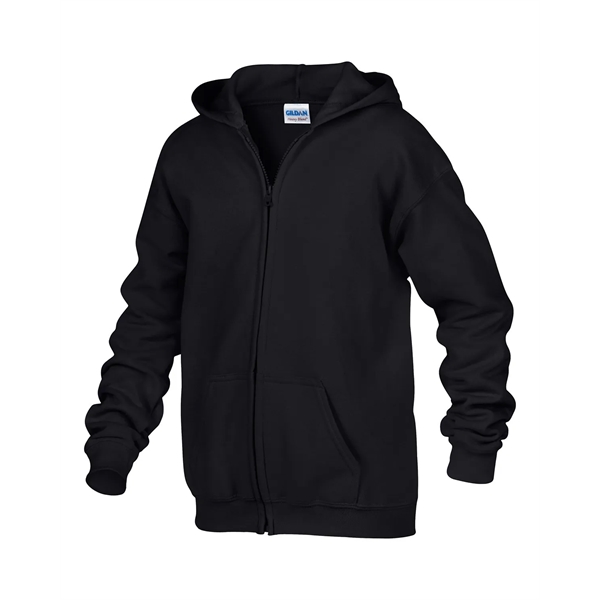 Gildan Youth Heavy Blend™ Full-Zip Hooded Sweatshirt - Gildan Youth Heavy Blend™ Full-Zip Hooded Sweatshirt - Image 5 of 34