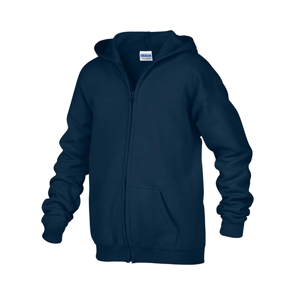 Gildan Youth Heavy Blend™ Full-Zip Hooded Sweatshirt - Gildan Youth Heavy Blend™ Full-Zip Hooded Sweatshirt - Image 23 of 34