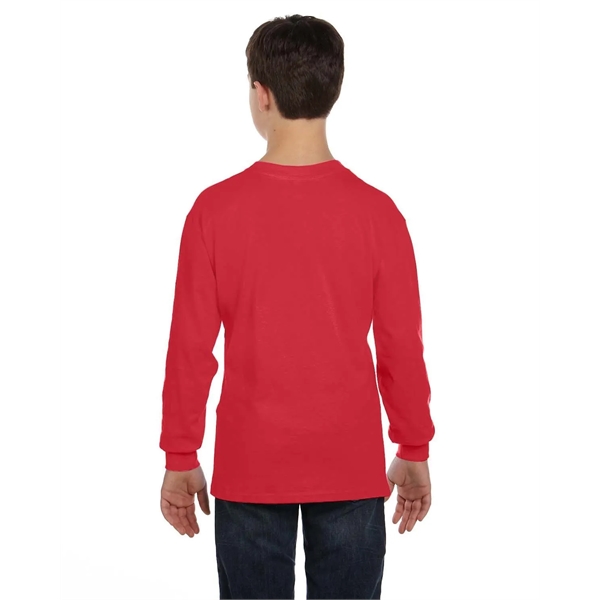 Gildan Youth Heavy Cotton™ Long-Sleeve T-Shirt - Gildan Youth Heavy Cotton™ Long-Sleeve T-Shirt - Image 42 of 92