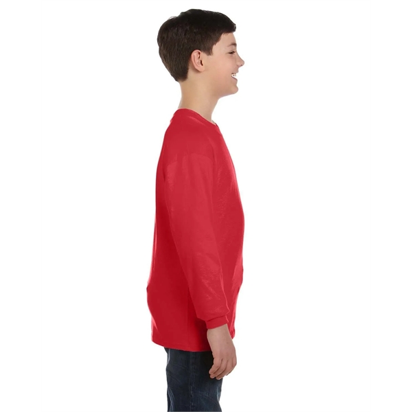 Gildan Youth Heavy Cotton™ Long-Sleeve T-Shirt - Gildan Youth Heavy Cotton™ Long-Sleeve T-Shirt - Image 43 of 92