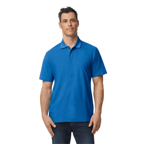 Gildan Men's Softstyle Double Pique Polo - Gildan Men's Softstyle Double Pique Polo - Image 21 of 64