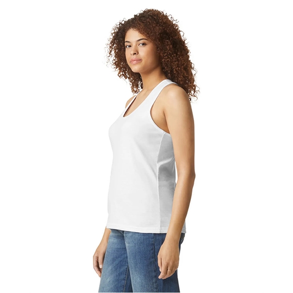 Gildan Ladies' Softstyle CVC Racerback Tank - Gildan Ladies' Softstyle CVC Racerback Tank - Image 2 of 23