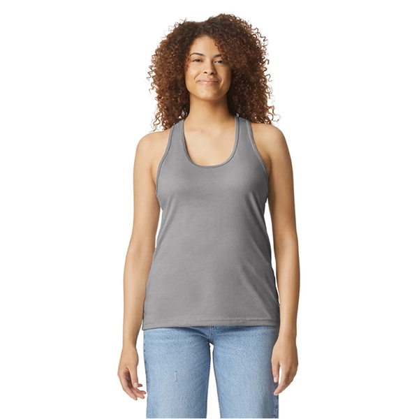 Gildan Ladies' Softstyle CVC Racerback Tank - Gildan Ladies' Softstyle CVC Racerback Tank - Image 9 of 23