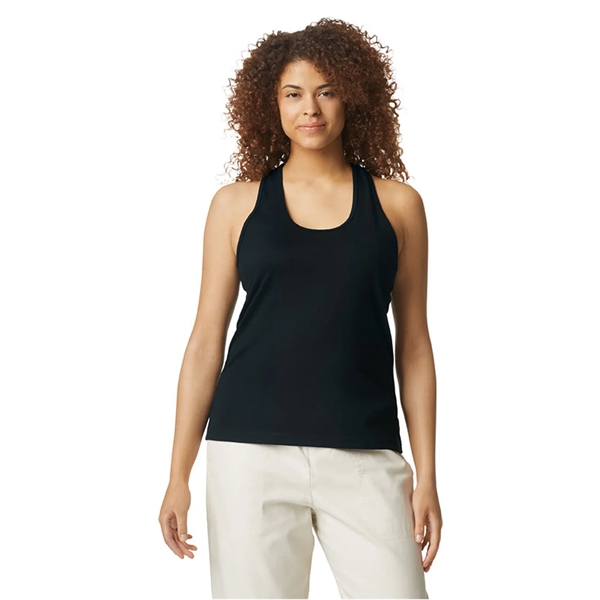 Gildan Ladies' Softstyle CVC Racerback Tank - Gildan Ladies' Softstyle CVC Racerback Tank - Image 15 of 23