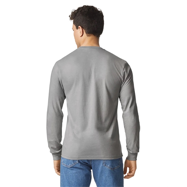 Gildan Unisex Softstyle CVC Long Sleeve T-Shirt - Gildan Unisex Softstyle CVC Long Sleeve T-Shirt - Image 7 of 17