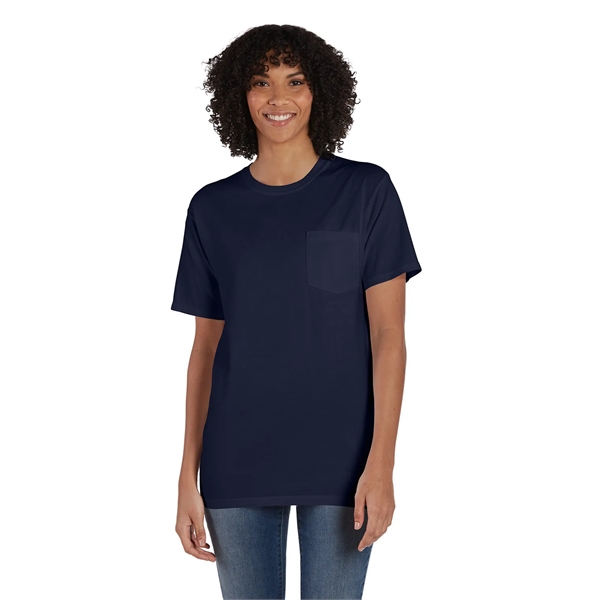 ComfortWash by Hanes Unisex Garment-Dyed T-Shirt with Pocket - ComfortWash by Hanes Unisex Garment-Dyed T-Shirt with Pocket - Image 98 of 174