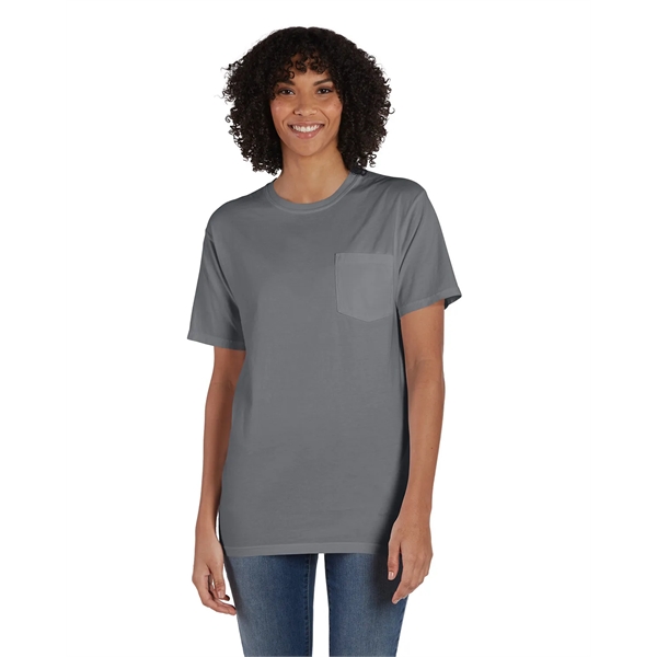 ComfortWash by Hanes Unisex Garment-Dyed T-Shirt with Pocket - ComfortWash by Hanes Unisex Garment-Dyed T-Shirt with Pocket - Image 110 of 174