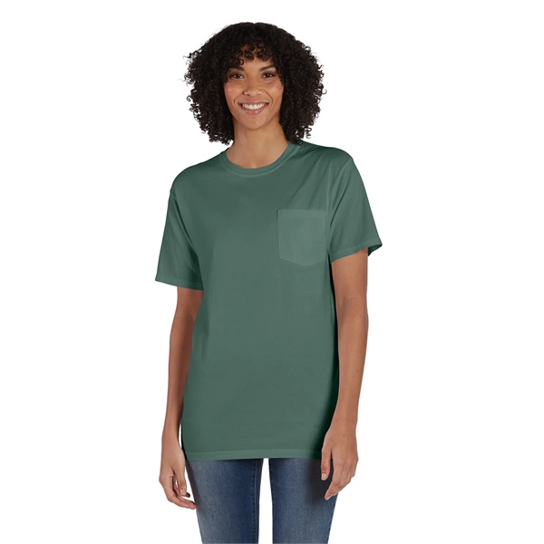 ComfortWash by Hanes Unisex Garment-Dyed T-Shirt with Pocket - ComfortWash by Hanes Unisex Garment-Dyed T-Shirt with Pocket - Image 125 of 174