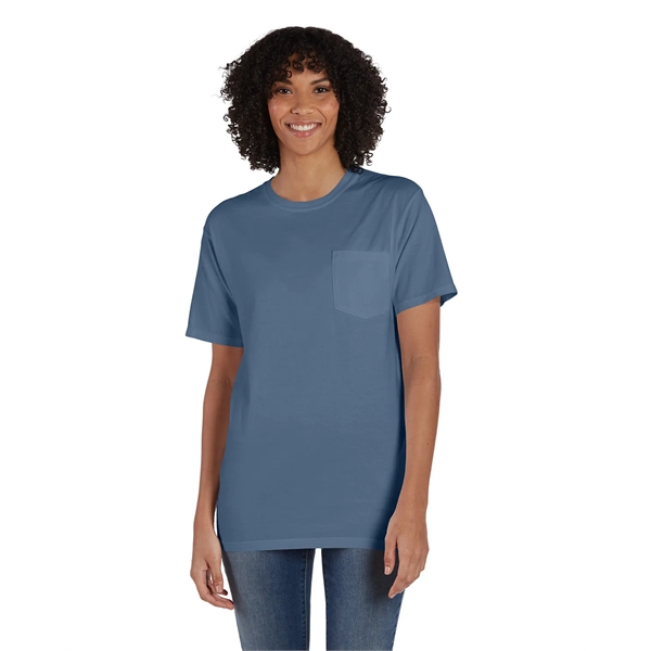 ComfortWash by Hanes Unisex Garment-Dyed T-Shirt with Pocket - ComfortWash by Hanes Unisex Garment-Dyed T-Shirt with Pocket - Image 161 of 174