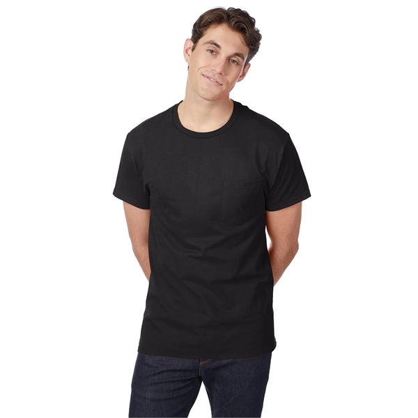 Hanes Men's Authentic-T Pocket T-Shirt - Hanes Men's Authentic-T Pocket T-Shirt - Image 84 of 107