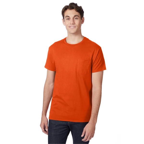 Hanes Men's Authentic-T Pocket T-Shirt - Hanes Men's Authentic-T Pocket T-Shirt - Image 100 of 107