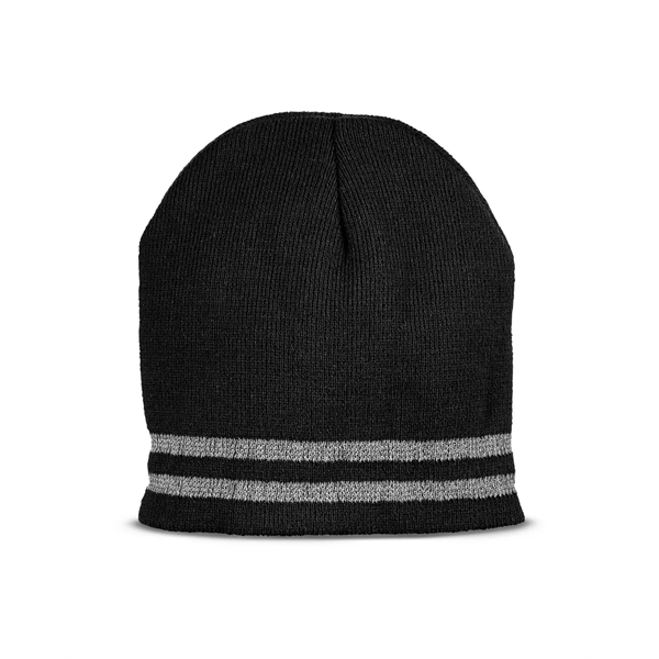 Reflective Knit Beanie - Reflective Knit Beanie - Image 3 of 5