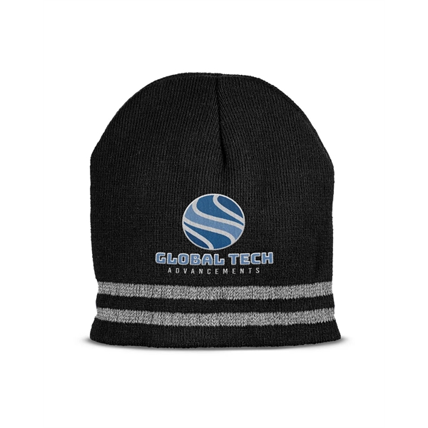 Reflective Knit Beanie - Reflective Knit Beanie - Image 2 of 5