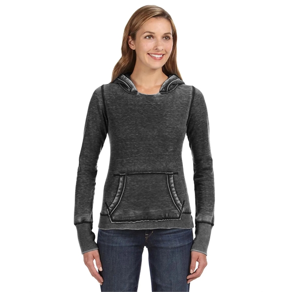 J America Ladies' Zen Pullover Fleece Hooded Sweatshirt - J America Ladies' Zen Pullover Fleece Hooded Sweatshirt - Image 30 of 35