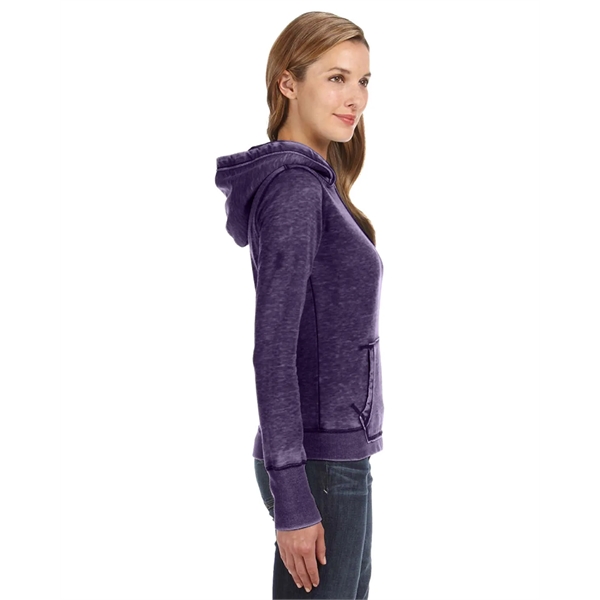 J America Ladies' Zen Pullover Fleece Hooded Sweatshirt - J America Ladies' Zen Pullover Fleece Hooded Sweatshirt - Image 34 of 35