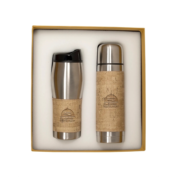 Casablanca Thermal Bottle And Tumbler Gift Set - Casablanca Thermal Bottle And Tumbler Gift Set - Image 5 of 6