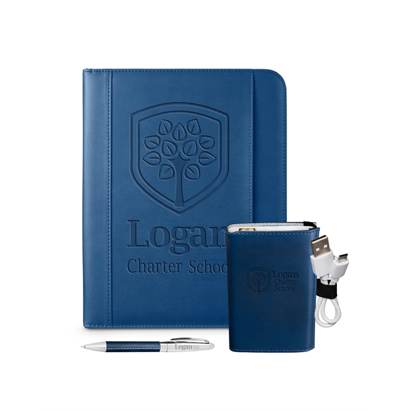 Leeman Tuscany™ Mobile Portfolio Power Bank And Pen Set - Leeman Tuscany™ Mobile Portfolio Power Bank And Pen Set - Image 6 of 8